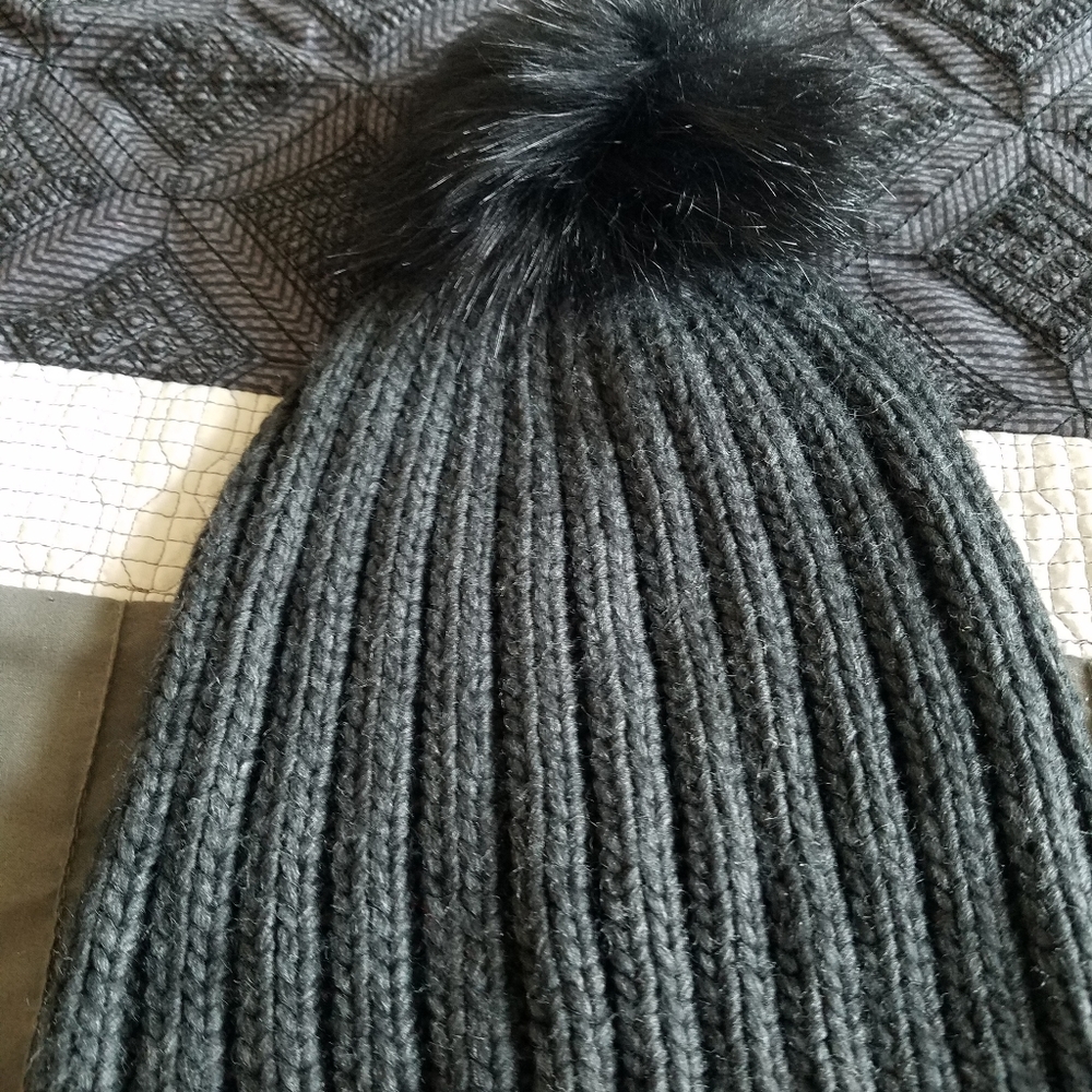 American black snow hat